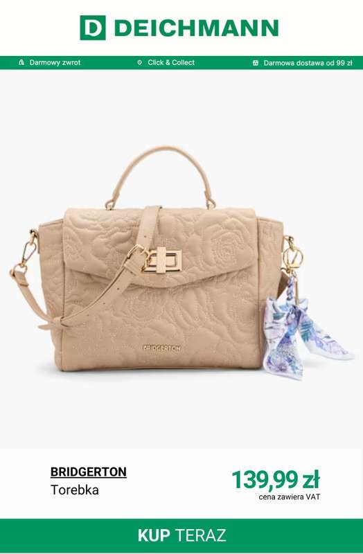 Deichmann - gazetka promocyjna Kolekcja Bridgerton - romantyczne wzory od środy 18.02  - strona 8