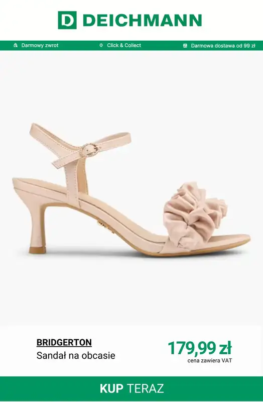 Deichmann - gazetka promocyjna Kolekcja Bridgerton - romantyczne wzory od środy 18.02  - strona 15