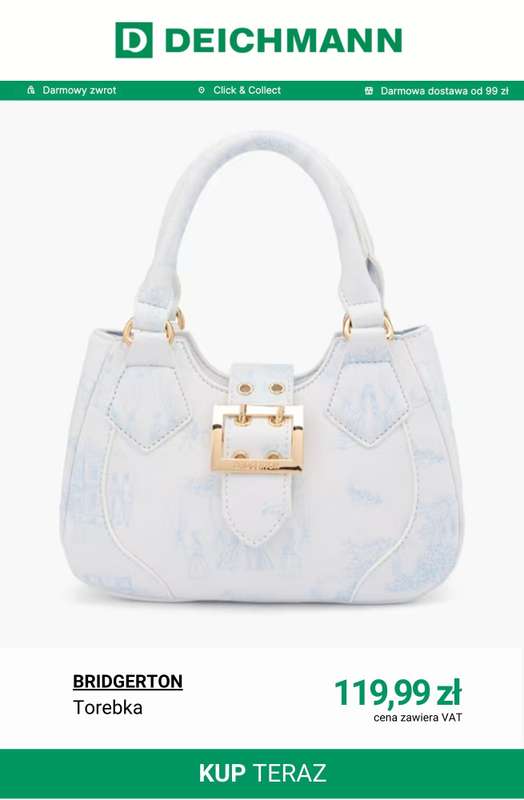 Deichmann - gazetka promocyjna Kolekcja Bridgerton - romantyczne wzory od środy 18.02  - strona 12