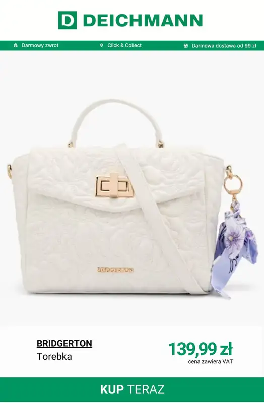 Deichmann - gazetka promocyjna Kolekcja Bridgerton - romantyczne wzory od środy 18.02  - strona 7