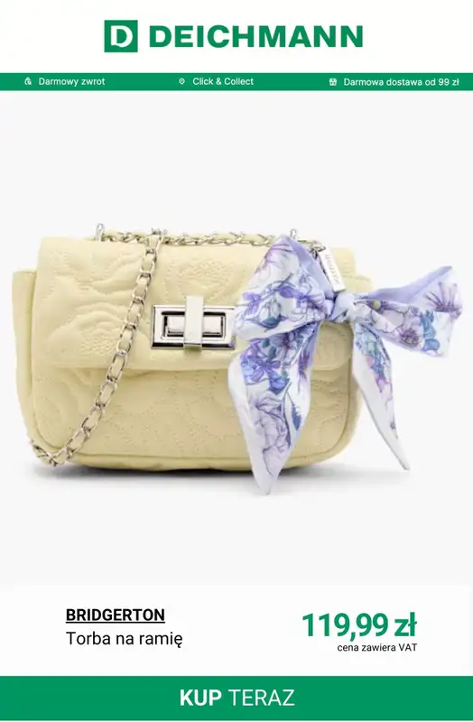 Deichmann - gazetka promocyjna Kolekcja Bridgerton - romantyczne wzory od środy 18.02  - strona 6