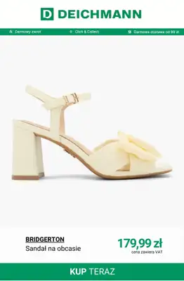 Deichmann - gazetka promocyjna Kolekcja Bridgerton - romantyczne wzory od środy 18.02  - strona 11