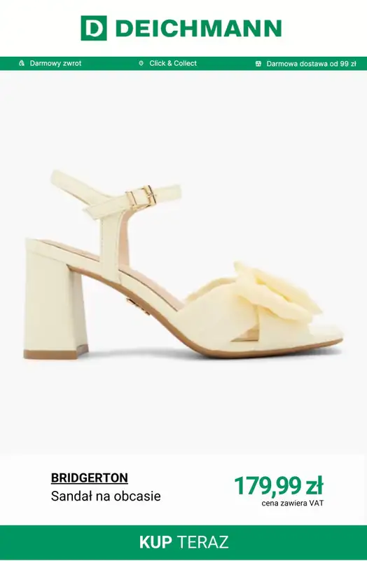 Deichmann - gazetka promocyjna Kolekcja Bridgerton - romantyczne wzory od środy 18.02  - strona 11