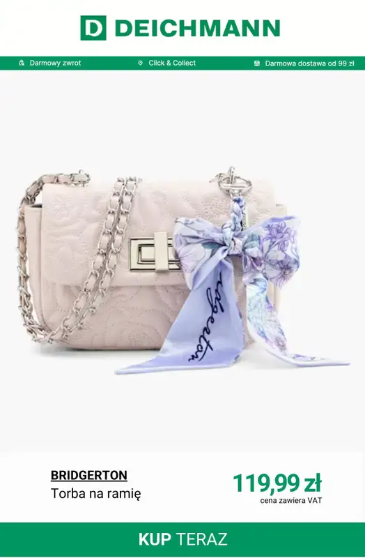Deichmann - gazetka promocyjna Kolekcja Bridgerton - romantyczne wzory od środy 18.02  - strona 2