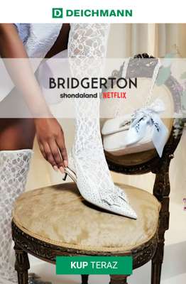 Deichmann - gazetka promocyjna Kolekcja Bridgerton - romantyczne wzory od środy 18.02 