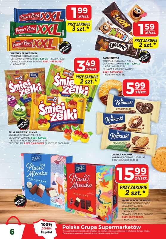 Top Market - gazetka promocyjna Gazetka od czwartku 19.02 do niedzieli 01.03 - strona 6