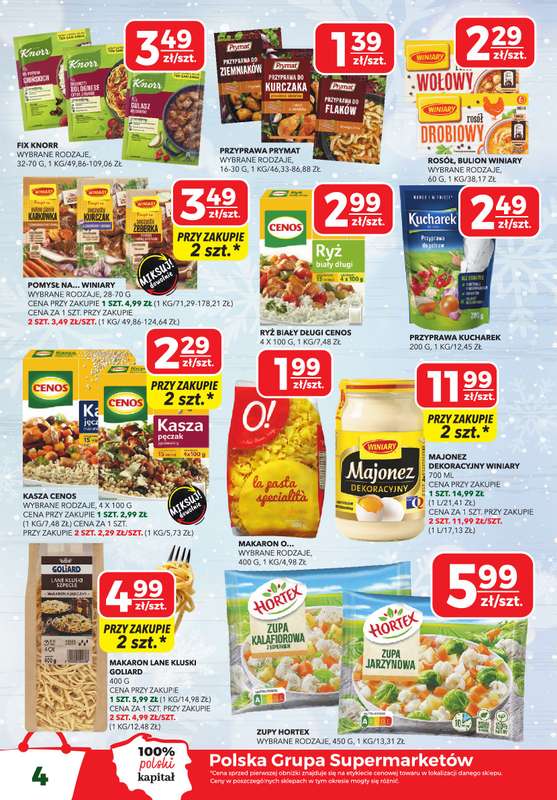 Top Market - gazetka promocyjna Gazetka od czwartku 19.02 do niedzieli 01.03 - strona 4