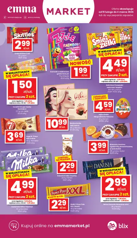 emma MARKET - gazetka promocyjna Gazetka od czwartku 19.02 do środy 04.03 - strona 14