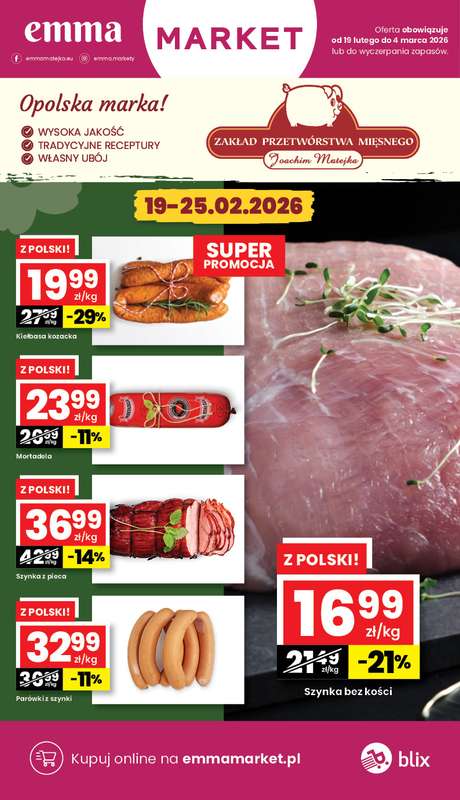 emma MARKET - gazetka promocyjna Gazetka od czwartku 19.02 do środy 04.03 - strona 3