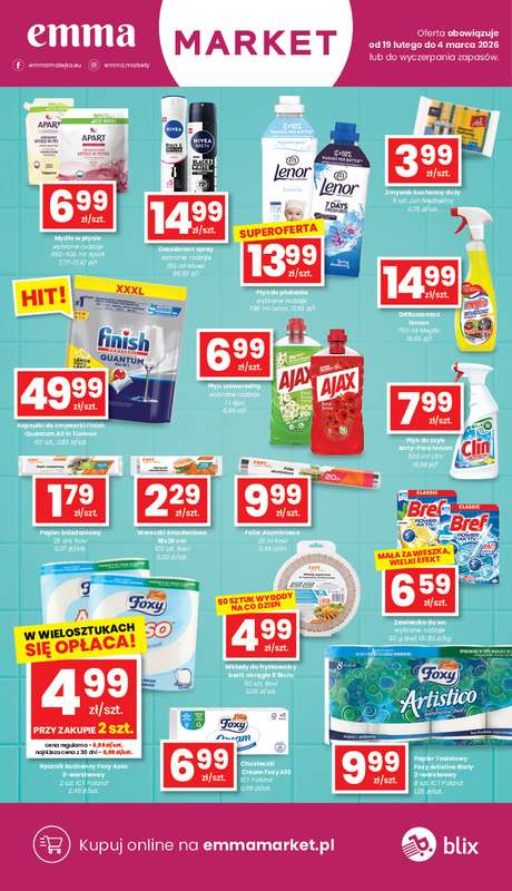 emma MARKET - gazetka promocyjna Gazetka od czwartku 19.02 do środy 04.03 - strona 19