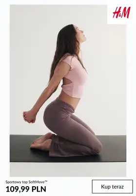 H&M - gazetka promocyjna Damska odzież sportowa od środy 18.02  - strona 3