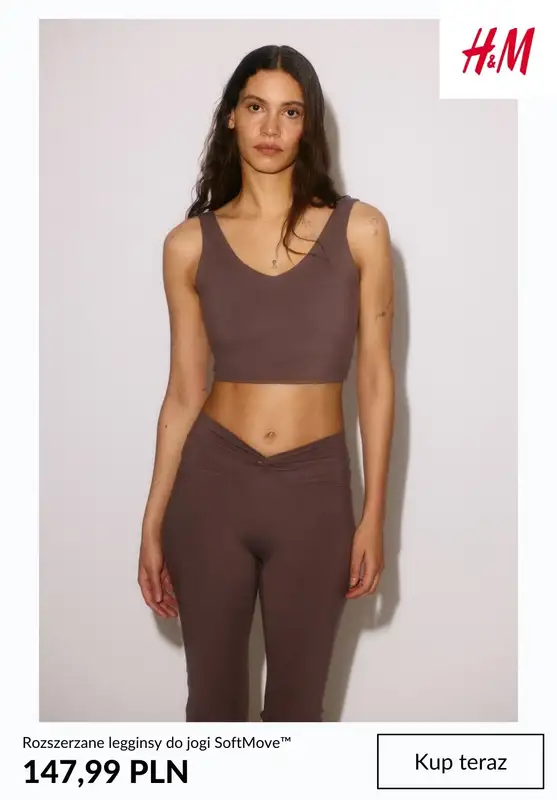 H&M - gazetka promocyjna Damska odzież sportowa od środy 18.02  - strona 7