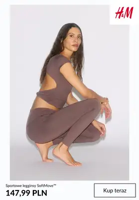 H&M - gazetka promocyjna Damska odzież sportowa od środy 18.02  - strona 9