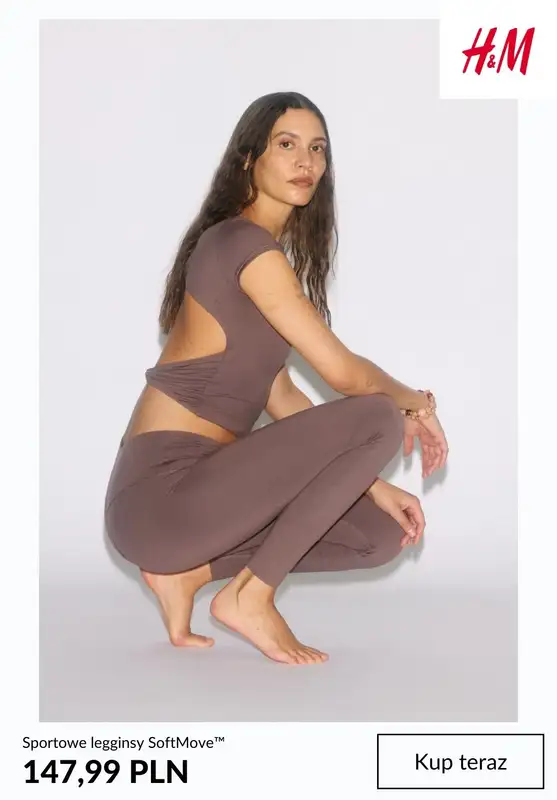 H&M - gazetka promocyjna Damska odzież sportowa od środy 18.02  - strona 9