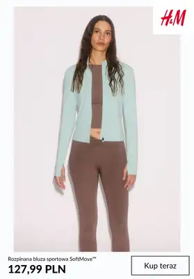 H&M - gazetka promocyjna Damska odzież sportowa od środy 18.02  - strona 6