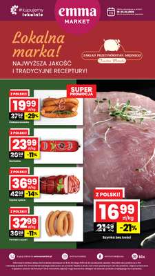 emma MARKET - gazetka promocyjna Plakat promocyjny od czwartku 19.02 do środy 25.02