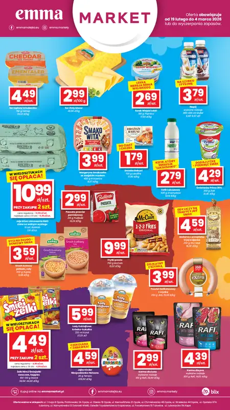 emma MARKET - gazetka promocyjna Plakaty promocyjne od czwartku 19.02 do środy 04.03 - strona 2