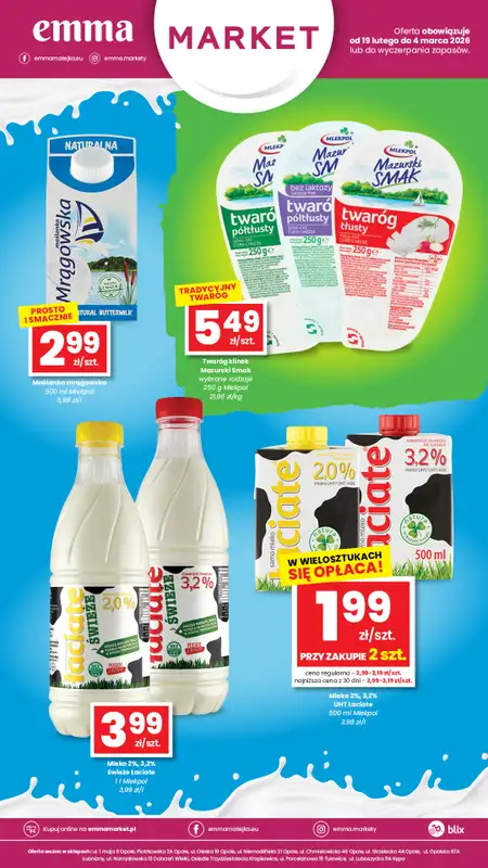emma MARKET - gazetka promocyjna Plakaty promocyjne od czwartku 19.02 do środy 04.03 - strona 5