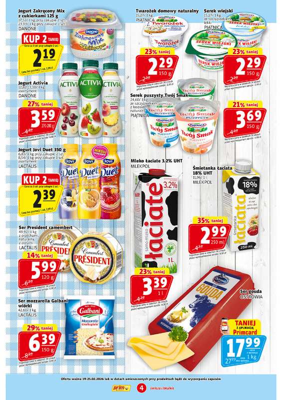 Prim Market - gazetka promocyjna Gazetka od czwartku 19.02 do środy 25.02 - strona 4