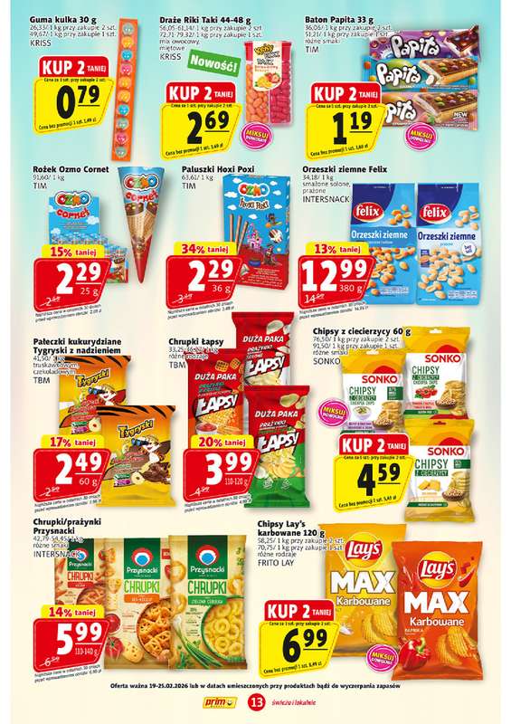 Prim Market - gazetka promocyjna Gazetka od czwartku 19.02 do środy 25.02 - strona 13