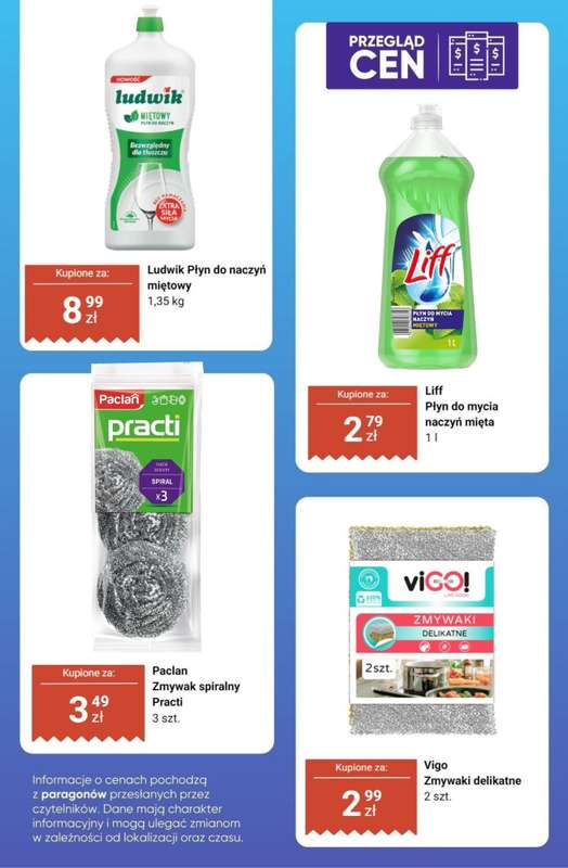 Dino - gazetka promocyjna Chemia domowa - przegląd cen od czwartku 19.02 do wtorku 24.02 - strona 9