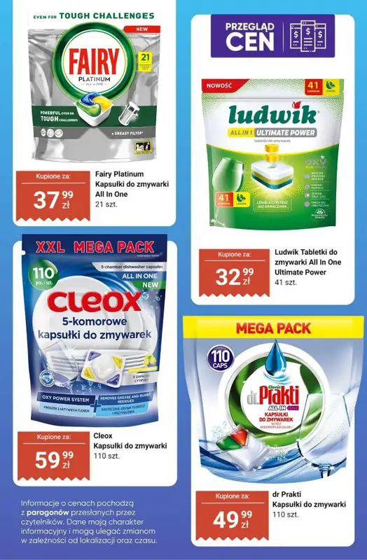 Dino - gazetka promocyjna Chemia domowa - przegląd cen od czwartku 19.02 do wtorku 24.02 - strona 8