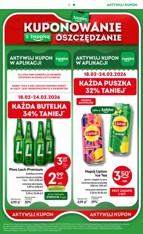 Żabka - gazetka promocyjna Gazetka od środy 11.02 do wtorku 24.02 - strona 39