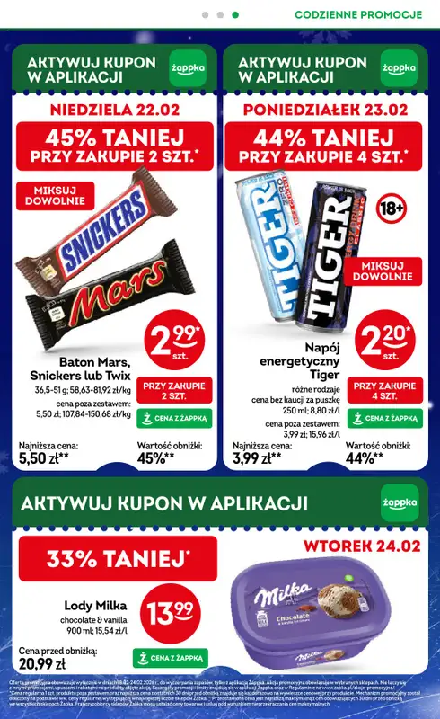 Żabka - gazetka promocyjna Gazetka od środy 11.02 do wtorku 24.02 - strona 4