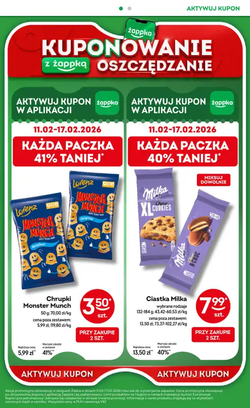 Żabka - gazetka promocyjna Gazetka od środy 11.02 do wtorku 24.02 - strona 38