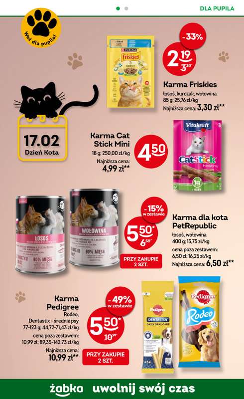 Żabka - gazetka promocyjna Gazetka od środy 11.02 do wtorku 24.02 - strona 72