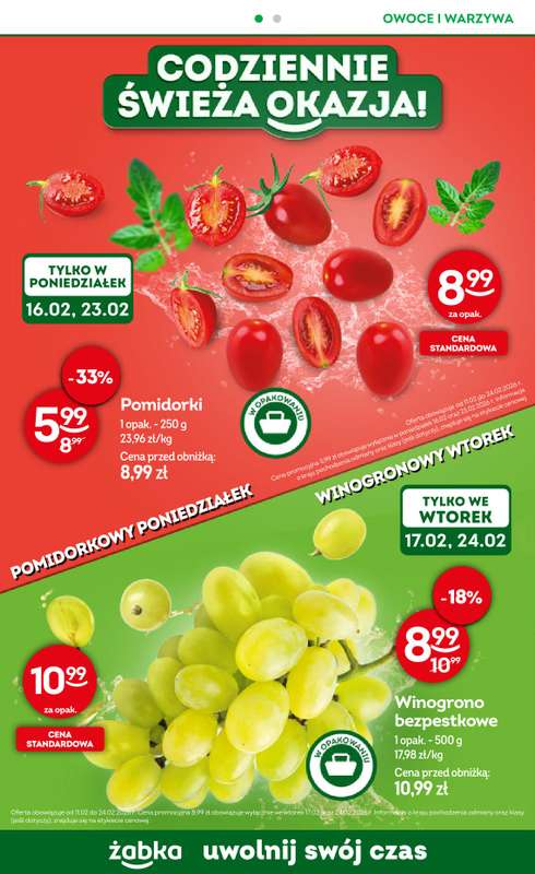 Żabka - gazetka promocyjna Gazetka Spożywcza od środy 11.02 do wtorku 24.02 - strona 8