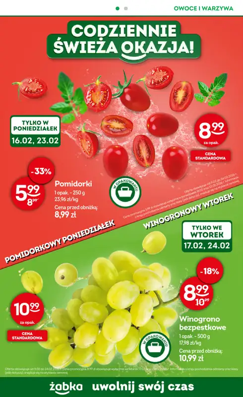 Żabka - gazetka promocyjna Gazetka Spożywcza od środy 11.02 do wtorku 24.02 - strona 8