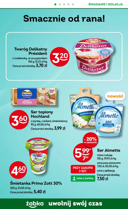 Żabka - gazetka promocyjna Gazetka Spożywcza od środy 11.02 do wtorku 24.02 - strona 10