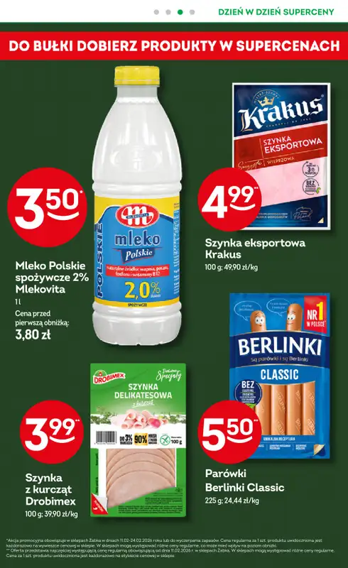 Żabka - gazetka promocyjna Gazetka Spożywcza od środy 11.02 do wtorku 24.02 - strona 6