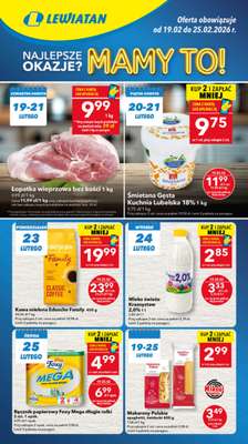 LEWIATAN - gazetka promocyjna Mamy TO w Lewiatanie – woj. lubelskie od czwartku 19.02 do środy 25.02