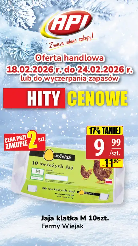 API Market - gazetka promocyjna Plakaty promocyjne od środy 18.02 do wtorku 24.02 - strona 7