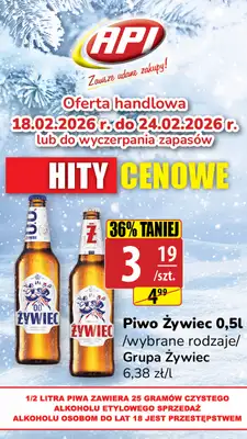 API Market - gazetka promocyjna Plakaty promocyjne od środy 18.02 do wtorku 24.02 - strona 5