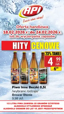 API Market - gazetka promocyjna Plakaty promocyjne od środy 18.02 do wtorku 24.02 - strona 4