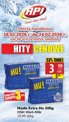 API Market - gazetka promocyjna Plakaty promocyjne od środy 18.02 do wtorku 24.02