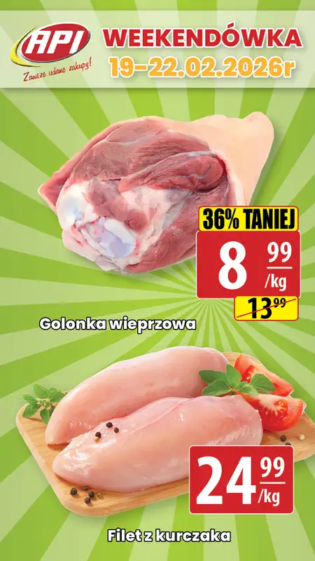 API Market - gazetka promocyjna Weekendówka od czwartku 19.02 do niedzieli 22.02 - strona 4