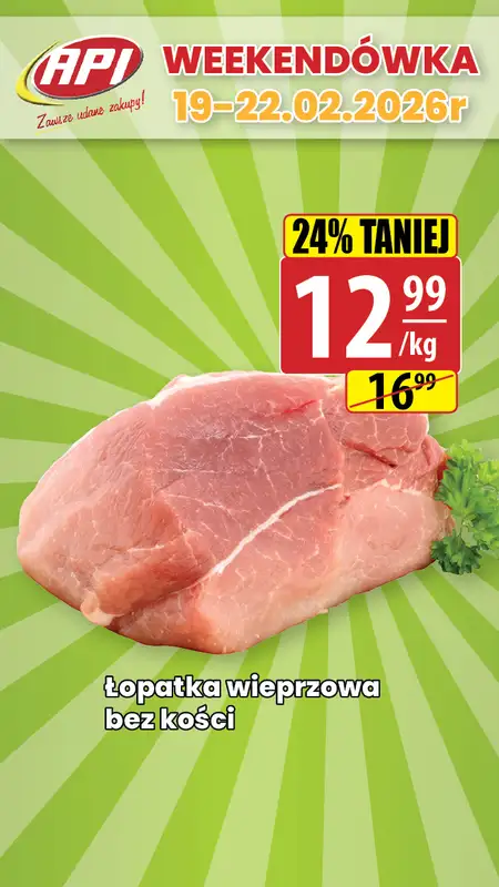 API Market - gazetka promocyjna Weekendówka od czwartku 19.02 do niedzieli 22.02 - strona 5