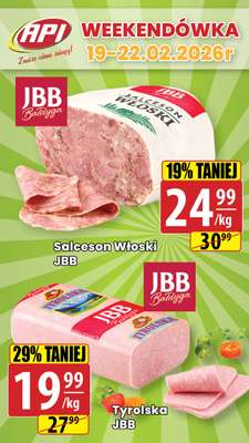 API Market - gazetka promocyjna Weekendówka od czwartku 19.02 do niedzieli 22.02