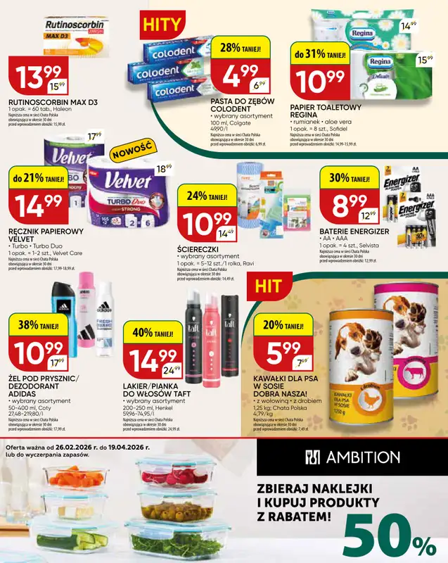 Chata Polska - gazetka promocyjna Gazetka  do niedzieli 08.03 - strona 19