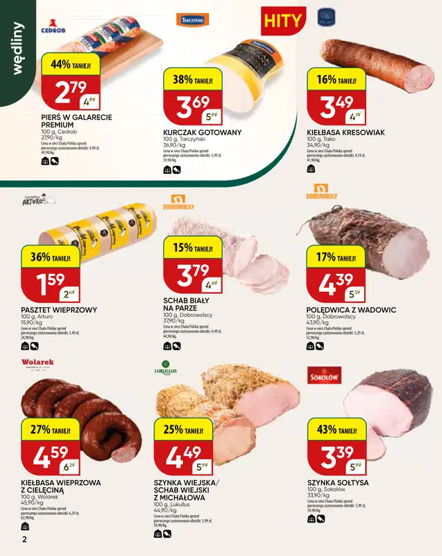 Chata Polska - gazetka promocyjna Gazetka  do niedzieli 08.03 - strona 2