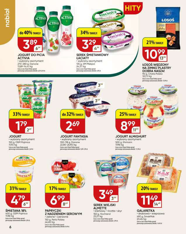 Chata Polska - gazetka promocyjna Gazetka  do niedzieli 08.03 - strona 6