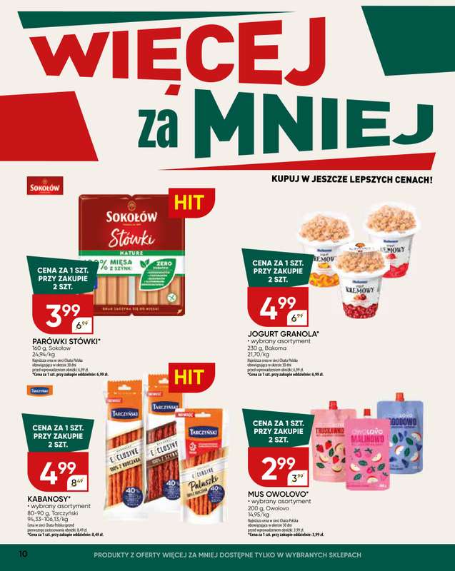 Chata Polska - gazetka promocyjna Gazetka  do niedzieli 08.03 - strona 10