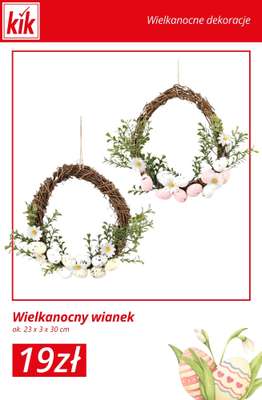 KiK - gazetka promocyjna Wielkanocne dekoracje w atrakcyjnych cenach! od środy 18.02  - strona 4