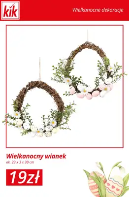 KiK - gazetka promocyjna Wielkanocne dekoracje w atrakcyjnych cenach! od środy 18.02  - strona 4