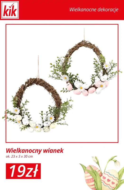 KiK - gazetka promocyjna Wielkanocne dekoracje w atrakcyjnych cenach! od środy 18.02  - strona 4
