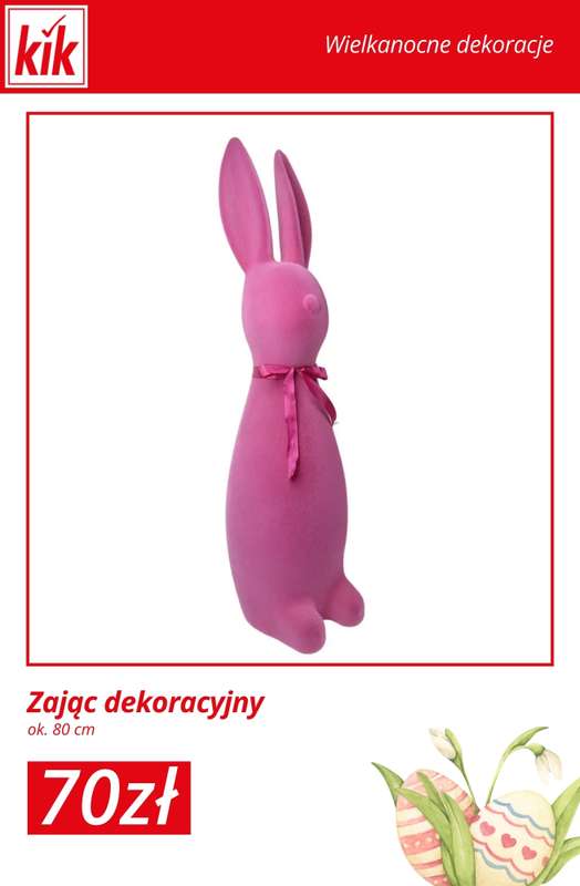 KiK - gazetka promocyjna Wielkanocne dekoracje w atrakcyjnych cenach! od środy 18.02  - strona 13